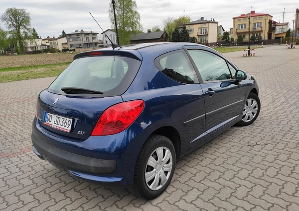 Peugeot 207 cena 10800 przebieg: 200000, rok produkcji 2008 z Dziwnów małe 37